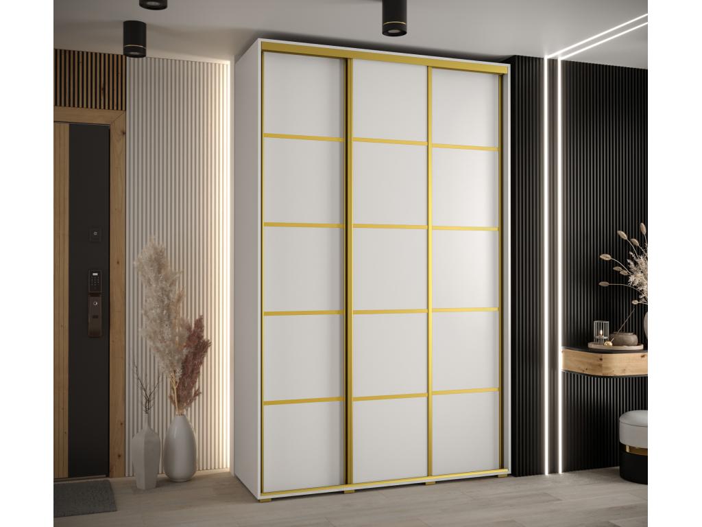 White Wardrobe, 170 x 60 x 235.2 cm