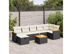Black Woven Resin Wicker Outdoor Furniture Set - dlz1766575256358