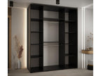 Black Wardrobe, 200 x 60 x 235.2 cm