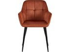 Brown Velvet Chair