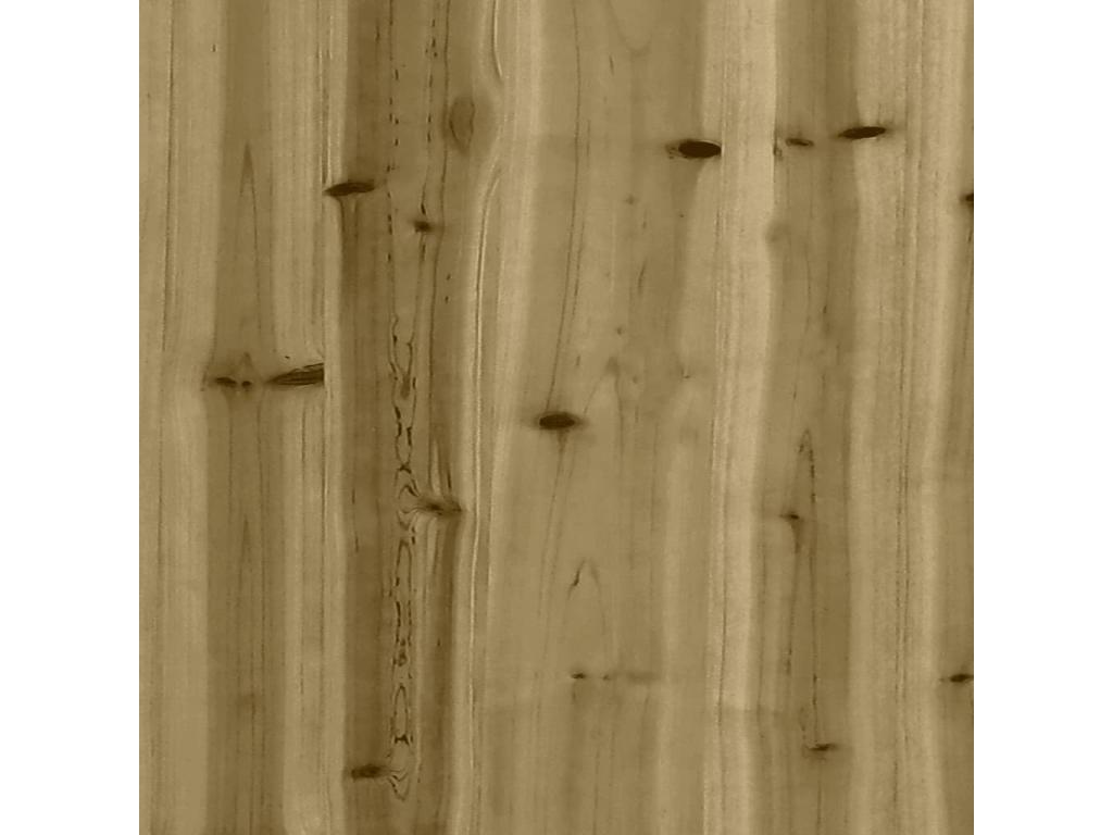 Brown Pine Wood Outdoor Furniture Set - dlz1766575068741