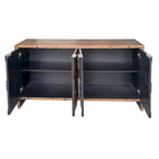 Accent Cabinet 4 Door Wooden Cabinet Sideboard Buffet Server Cabinet Storage Cabinet, for Living Room, Entryway, Hallway