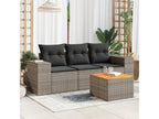 Gray Woven Resin Wicker Outdoor Furniture Set - dlz1766575079738