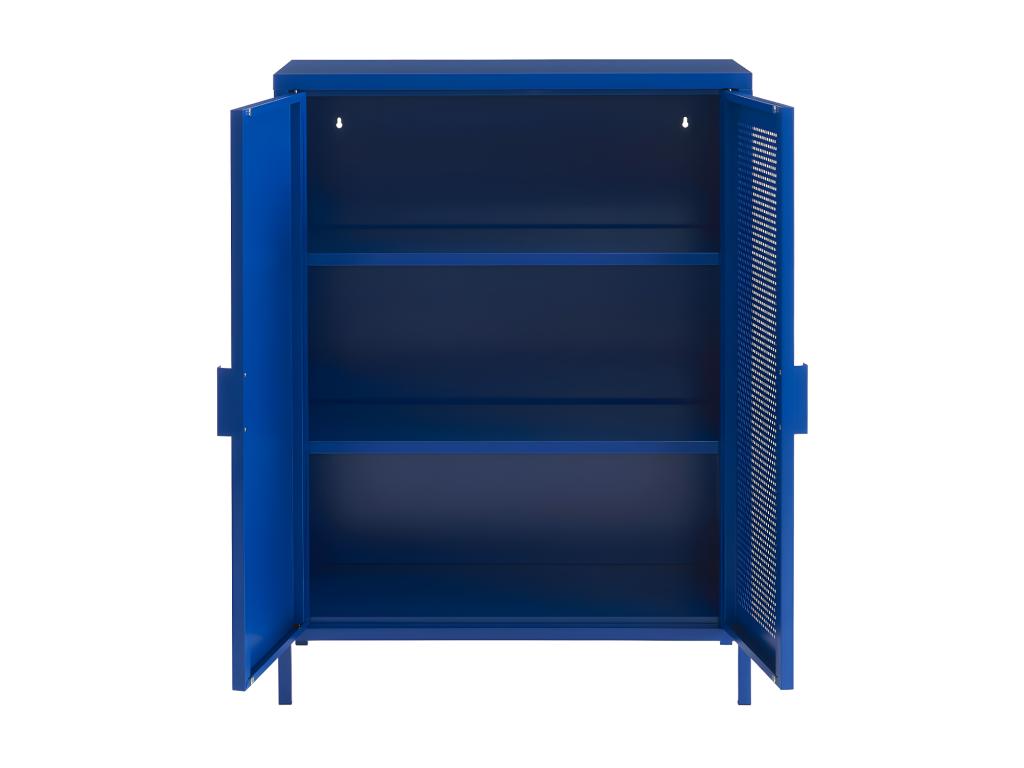 Blue Metal Sideboard