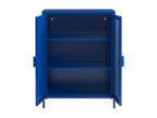Blue Metal Sideboard