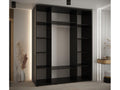 Black Wardrobe, 200 x 60 x 235.2 cm