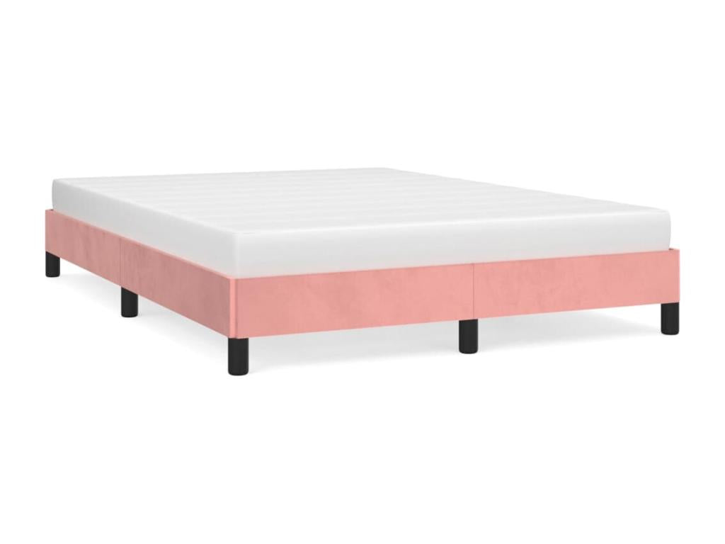 Velvet Bed Frame, 140 x 190 cm