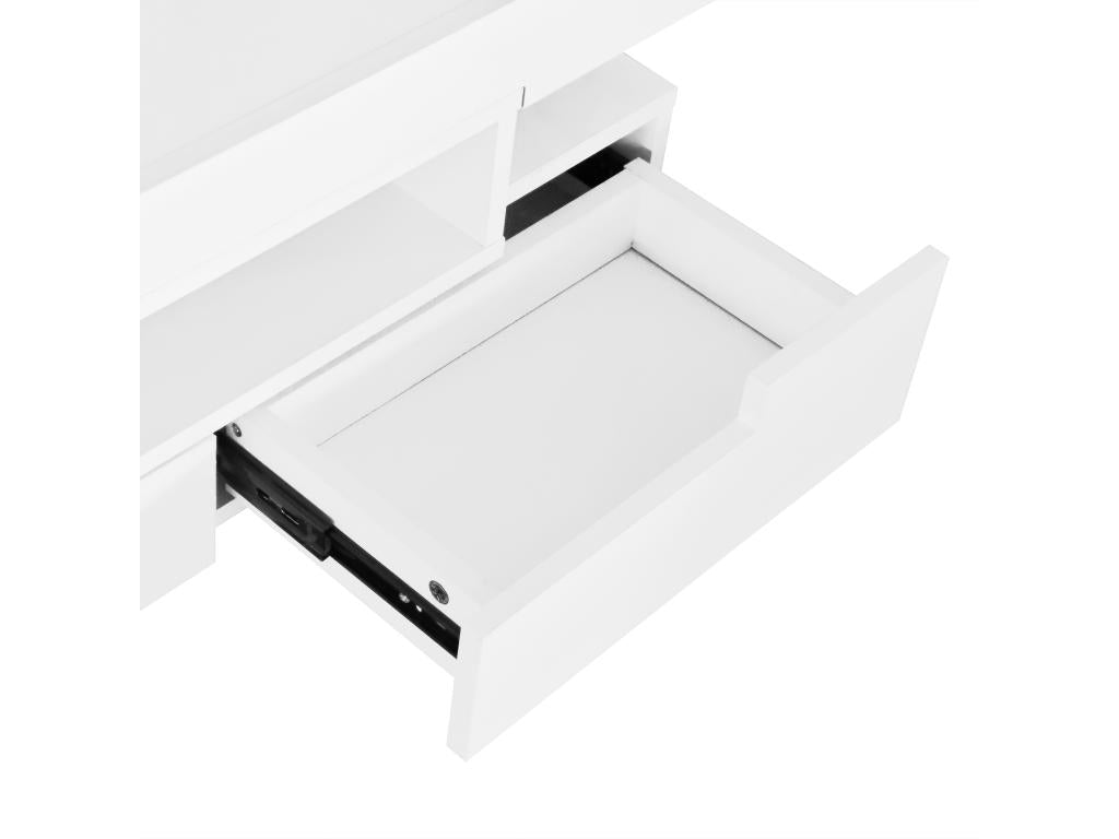 White Coffee Table, 80 x 50 x 36 cm