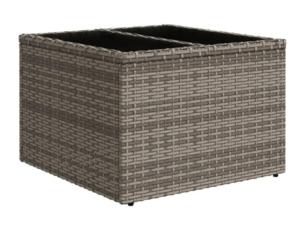 Gray Woven Resin Wicker Outdoor Furniture Set - dlz1766575185545