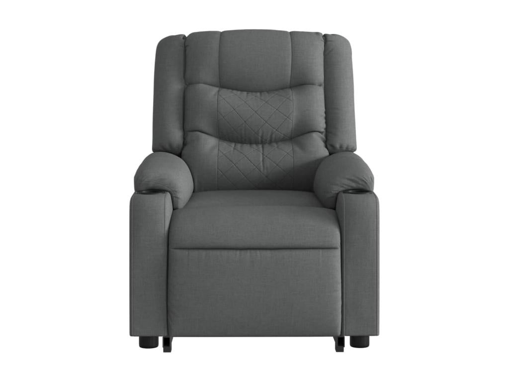 Gray Fabric Accent Chair - dlz1766575628968