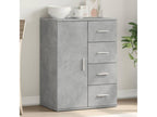 Gray Engineered Wood Sideboard, 59 x 39 x 80 cm