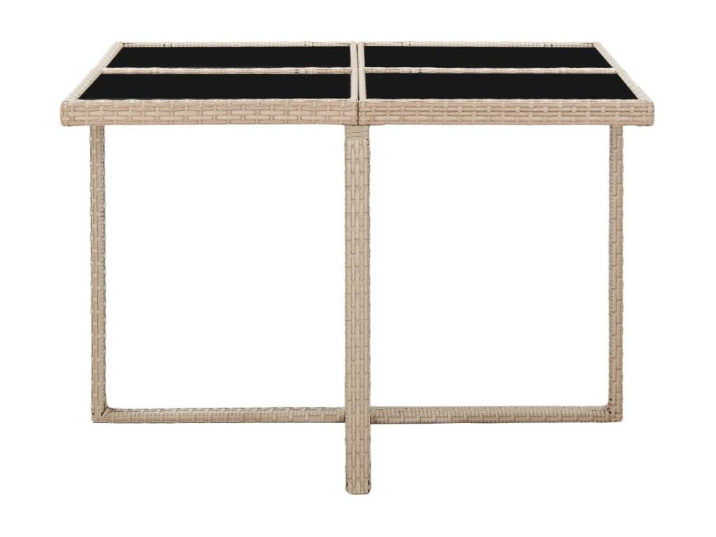 Natural Woven Resin Wicker Outdoor Furniture Set