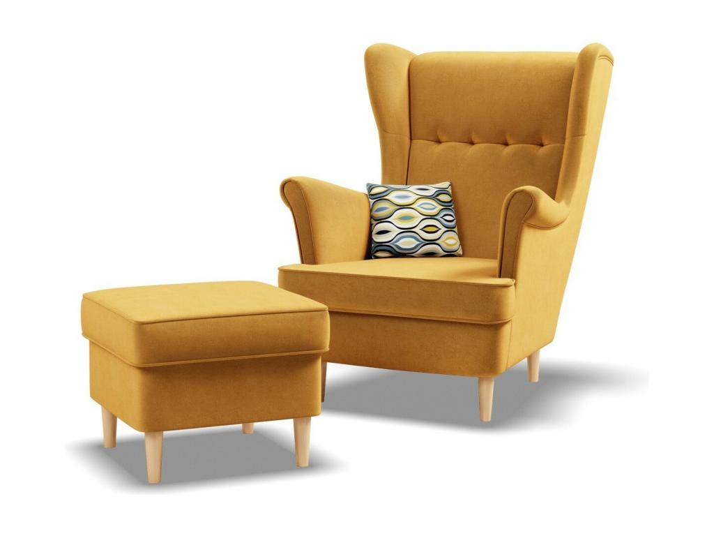 Yellow Accent Chair