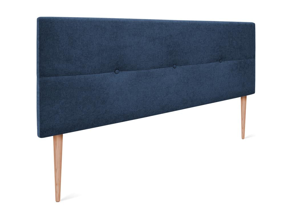 Blue Fabric Bed, 160 x 105 cm