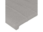 Gray Fabric Bed, 163 x 23 x 78 cm