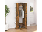 Brown Engineered Wood Wardrobe, 97.5 x 37 x 99 cm