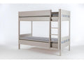 Beige Solid Wood Bed