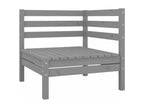 Gray Pine Wood Outdoor Furniture Set - dlz1766575333149