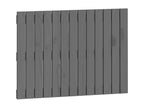 Gray Solid Wood Bed, 82.5 x 3 x 60 cm