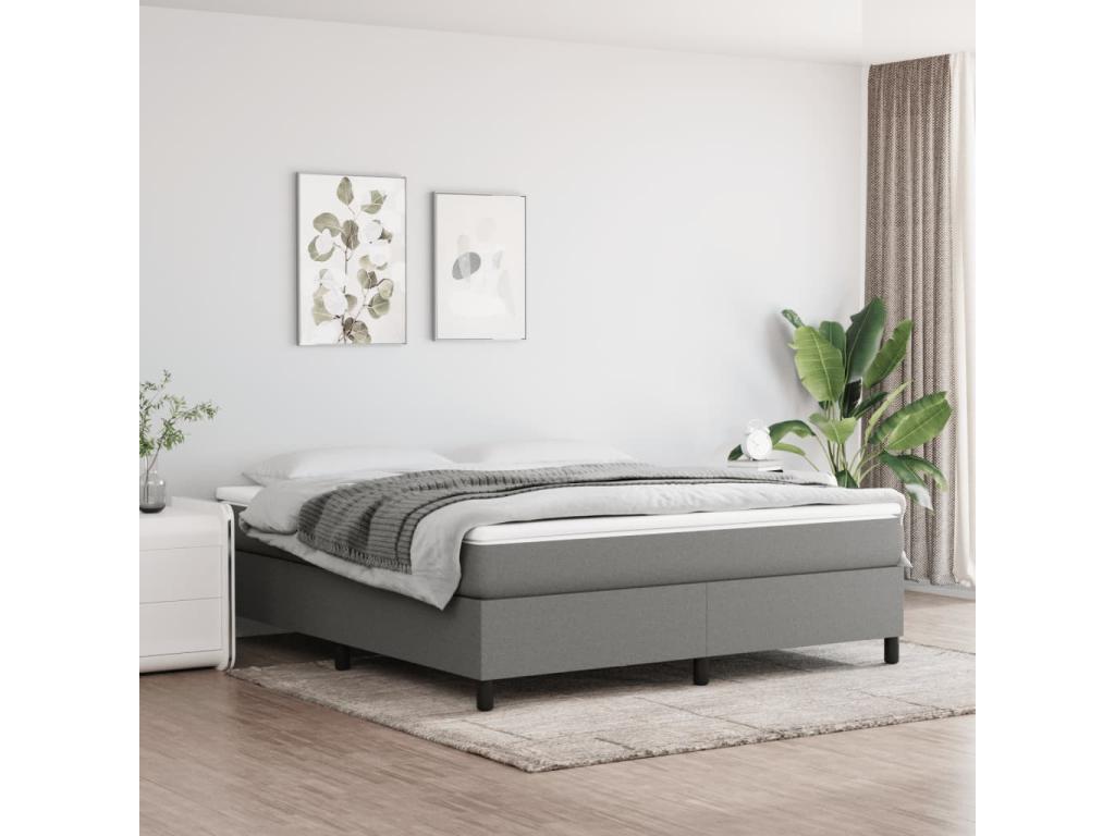 Gray Fabric Mattress, 180 x 200 cm