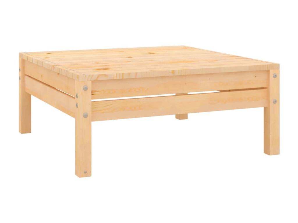 Brown Pine Wood Outdoor Furniture Set - dlz1766575311466