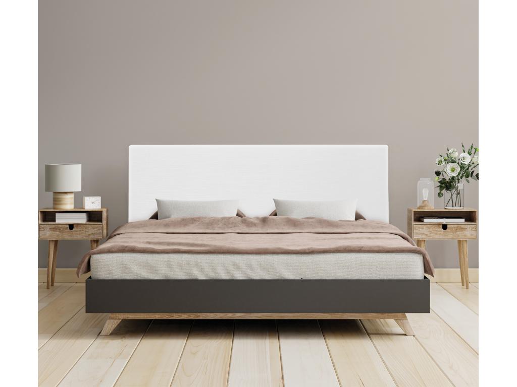 White Bed, 160 x 105 cm