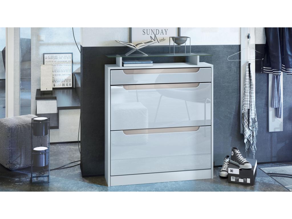 White Home Furniture, 89 x 104 x 23 cm