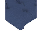 Blue Fabric Bed, 93 x 16 x 118 cm