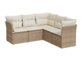 Beige Woven Resin Wicker Outdoor Furniture Set - dlz1766575336395