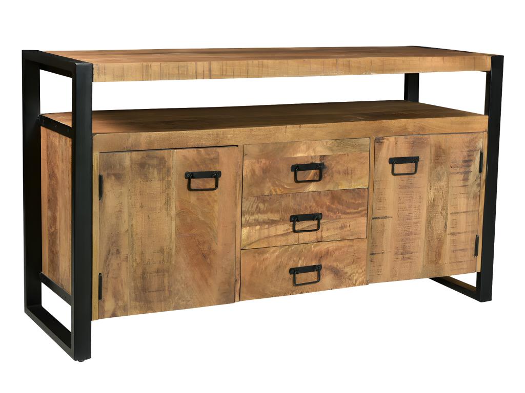 Natural Metal Sideboard