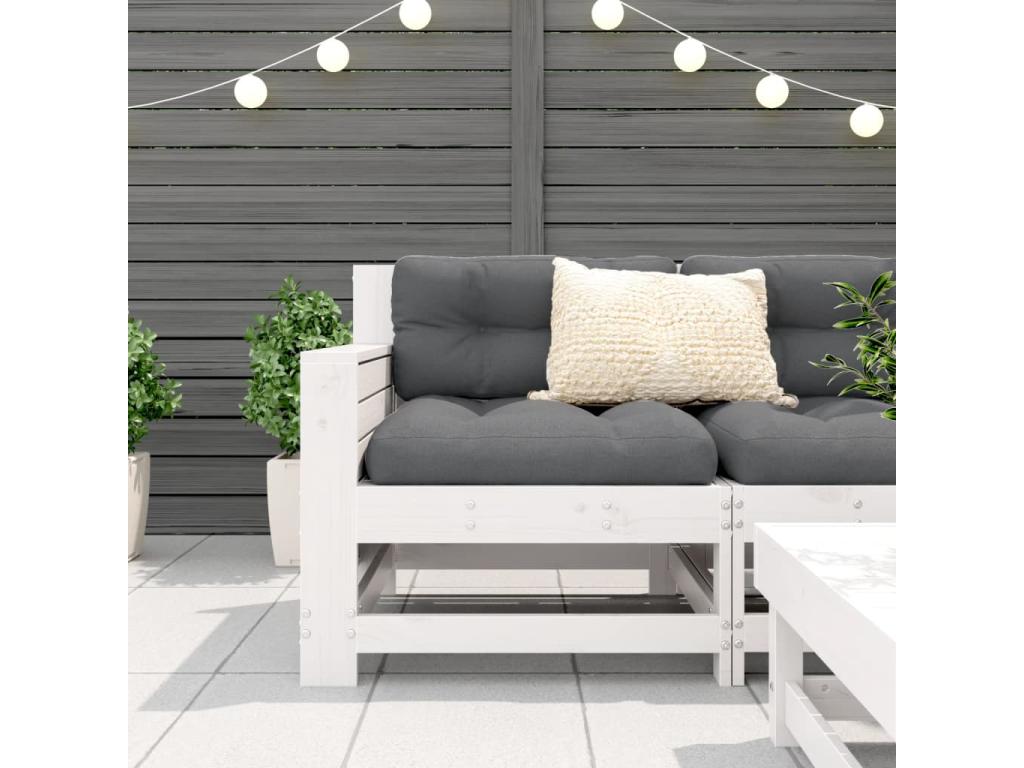 White Pine Wood Sofa, 69 x 62 x 70.5 cm