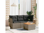 Gray Woven Resin Wicker Outdoor Furniture Set - dlz1766575075443