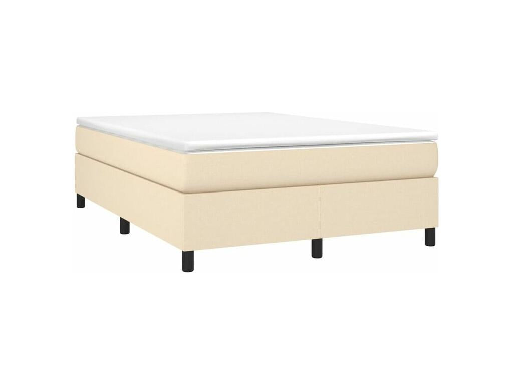 White Fabric Mattress, 140 x 190 cm