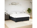 Black Velvet Bed Frame, 180 x 200 cm