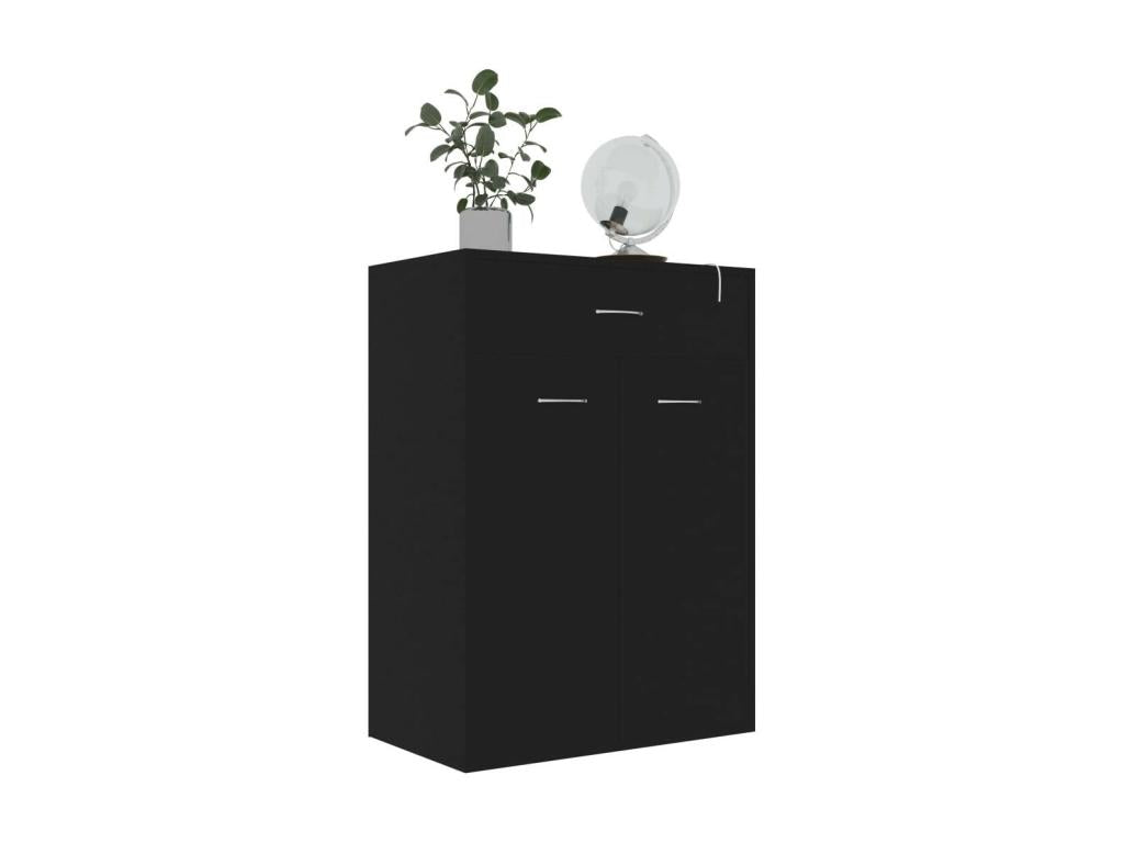 Black Wardrobe, 60 x 35 x 84 cm