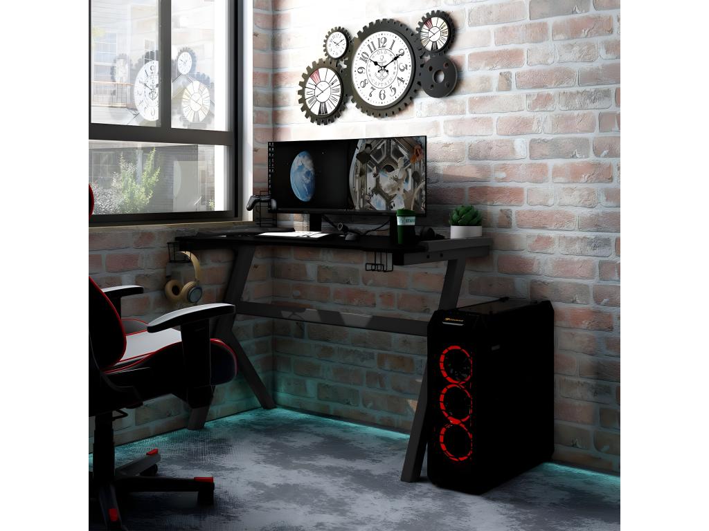 Black Home Furniture, 110 x 60 x 75 cm