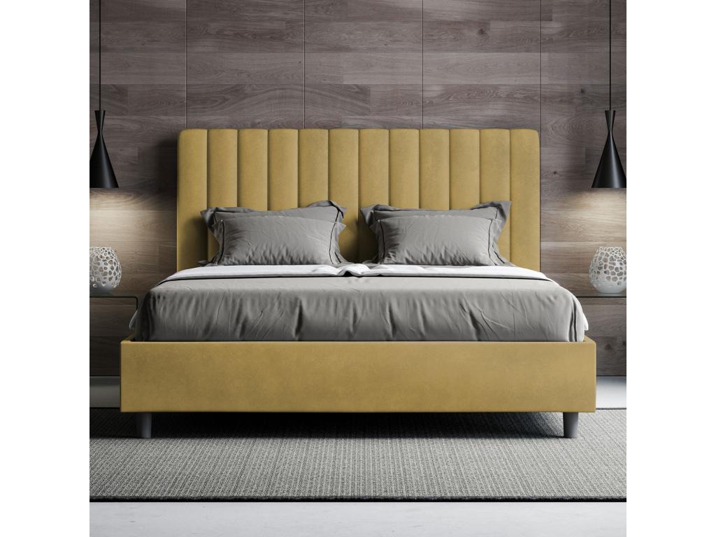 Yellow Bed, 160 x 200 cm