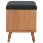 SAFAVIEH Home Collection Solo Open Shelf Bench W/ Cushion - 20 W x 15 D x 18 H