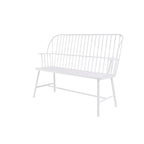 Iron Traditional Outdoor Bench 38 x 48 x 19