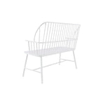 Iron Traditional Outdoor Bench 38 x 48 x 19