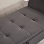 Easy to Assemble Velvet Bed Bench with Storage Luxurious Style
