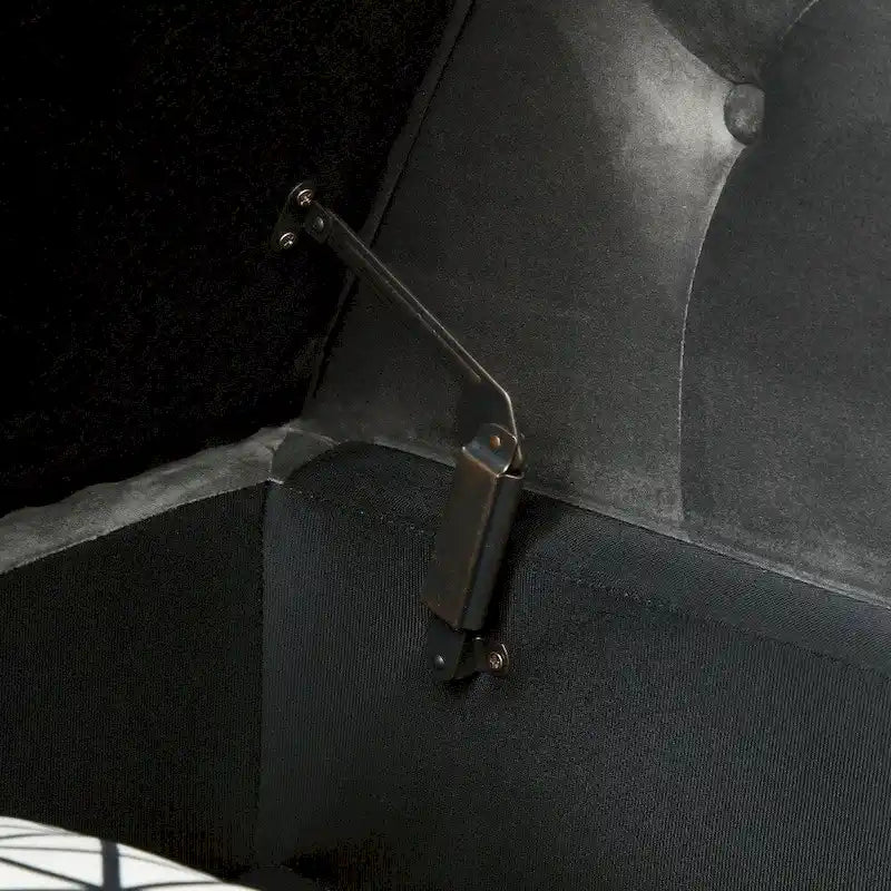 63 Velvet Multifunctional Storage Rectangular Sofa Stool