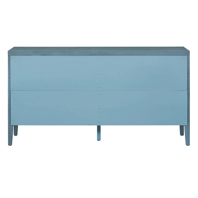 Retro Sideboarddoor with Circular Groove Design Round Metal Door Handle