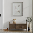 WYNDENHALL Rowan SOLID WOOD 44 inch Wide Transitional Entryway Storage Bench in Smoky Brown - 18d x 44 w x 22h