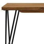 WYNDENHALL Emanuel SOLID MANGO WOOD 42 inch Wide Industrial Contemporary Bench in Natural - 12.8 d x 42.3 w x 16.7 h