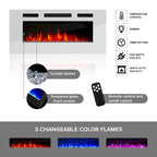 Komi WH03 63-inch Modern Electric Fireplace Sideboard