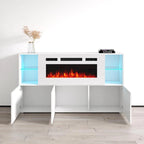 Komi WH03 63-inch Modern Electric Fireplace Sideboard