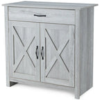 AVAWING Kitchen Sideboard Buffet Cabinet Entryway Cupboard Server