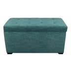 Angela 8 Button Tufted Lucky Storage Trunk - Bench