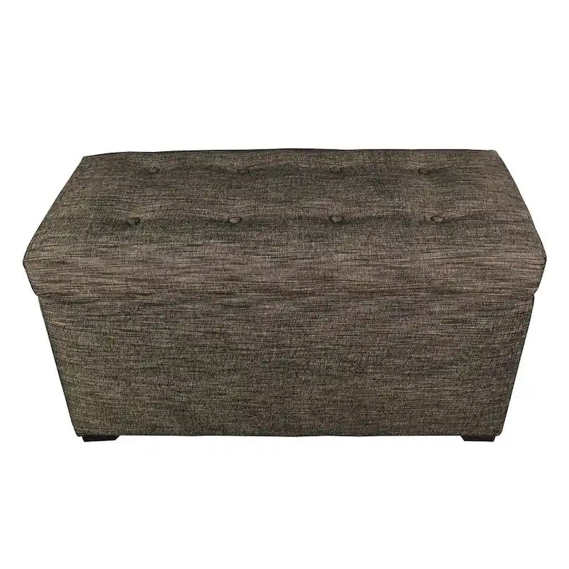 Angela 8 Button Tufted Lucky Storage Trunk - Bench